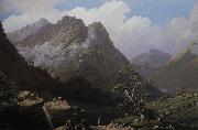 John Knox Glencoe Spain oil painting artist